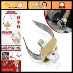 2&Prime; Heavy Duty C-Cutter Drain Cleaning Auger for Sectional Cables K-40 K-45 K-50
