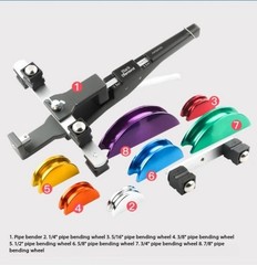 Manual Copper and Aluminum Tube Bending Tool 12999 Reversible Bending Tool