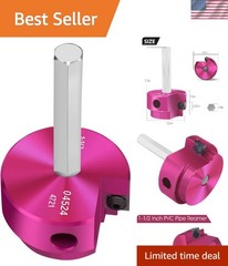High-Quality 1.5&Prime; PVC Pipe Reamer with 3/8&Prime; Hex Shaft &ndash; Durable and Efficient