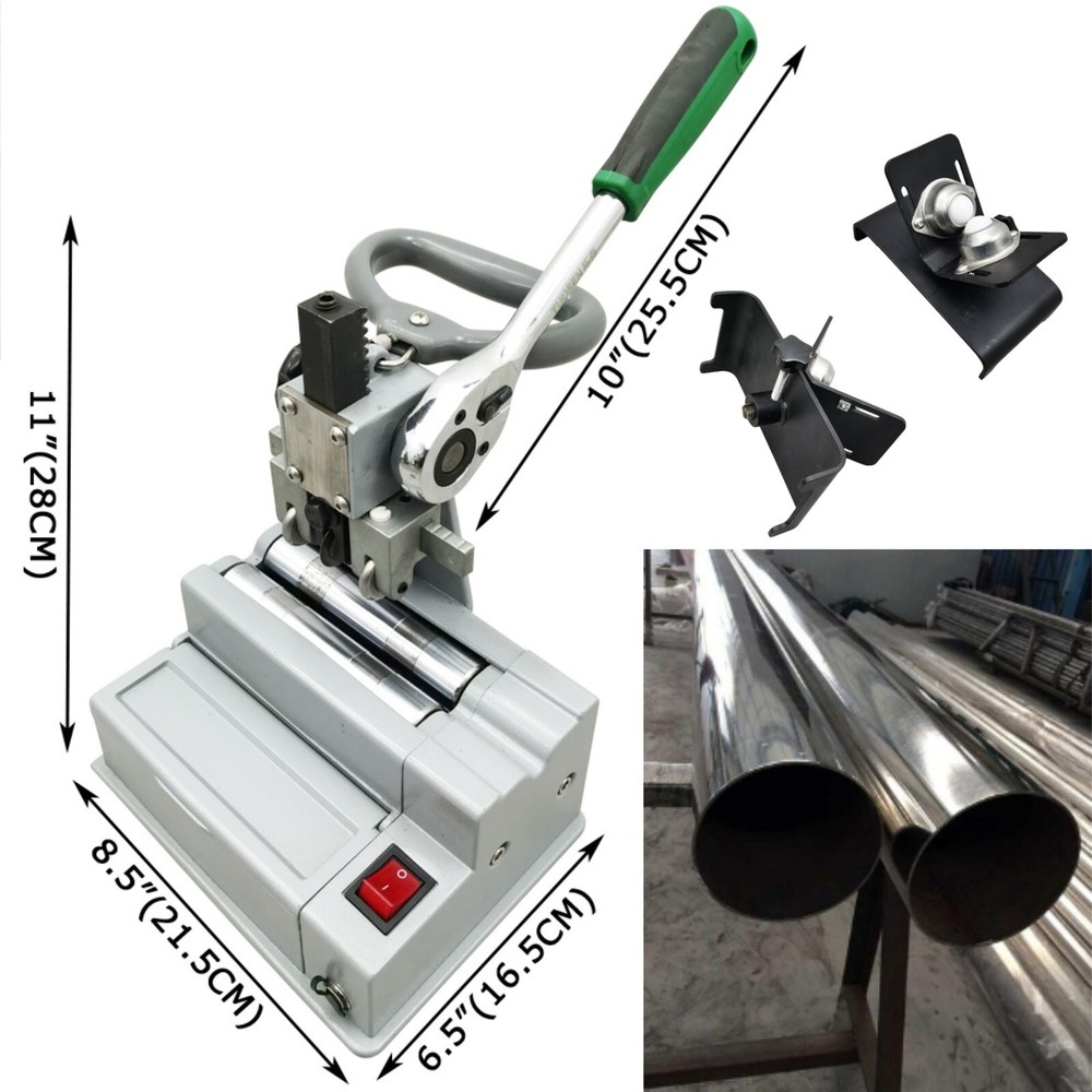 0.4&Prime;-1.4&Prime; Portable Electric Pipe Cutting Machine Steel Pipe Cutter 40W 100-240V