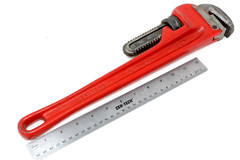 ACE Hardware Heavy Duty 18&Prime; Pipe Wrench Part # 24528 USA Made!
