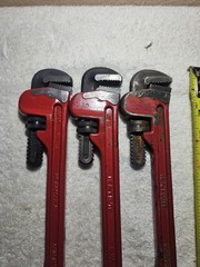 3 Reed RF10 Operator&rsquo;s Pipe Wrenchs