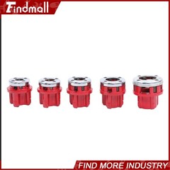 Findmall W/ 6 Dies Ratcheting Pipe Threading Tool Set Ratchet Pipe Threader Kit
