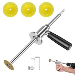 Adjustable Inside Pipe Cutter for PVC, 1.5&Prime; to 8&Prime;, Diamond Grit Wheel, 7&Prime; Depth