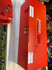 RIDGID 700 T2 PIPE THREADER w/ Heads and Dies Set Pump Gun and Stand BUNDLE