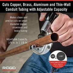 RIDGID 31622 Model 150 Constant Swing Tubing Cutter, 1/8-inch to 1-1/8-inch Tube