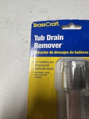 Brass Craft Tub Drain Remover