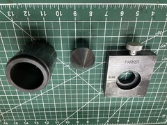 Parker 710400B Hydra-Tool Hydraulic Flaring Tool w/ 710419 | 710416A | 710424-1