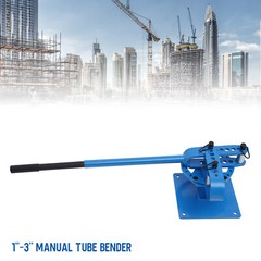 Pipe Tube Bender, Manual Bench Bending Machine Tube Bender 7 Dies Set NEW