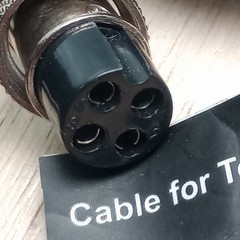 Replacement 7D1 12&Prime;Connector Cable for HBUDS Pipe Inspection Camera
