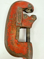 Rigid Tool Co. No. 2 1-2 Pipe Cutter 1/8 to 2 Inch USA Ohio