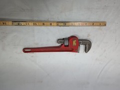 NICE FULLER 10&Prime; PIPE WRENCH SUPER QUALITY STRAIGHT HEAVY DUTY MADE JAPAN G32