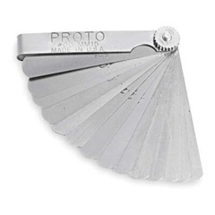 PROTO J00MM15 Feeler Gauge Set,Dimension Type Metric 3R014