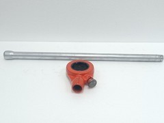 RIDGID 11 R BSPT MANUAL PIPE THREADER SET WITH RATCHET USA ACCESSORIES AS SHOWN