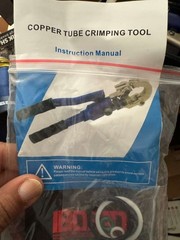 IBOSAD Copper Tube Fittings Hydraulic Pipe Crimping Tool with 1/2&Prime;,3/4&Prime; and 1&hellip;