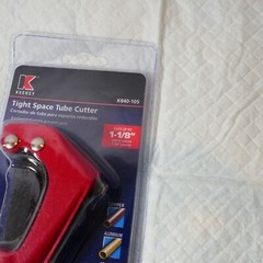 NEW Keeney K840-105 HCS Blade Die-Cast Aluminum pipe Tubing Cutter 1-1/8&Prime;