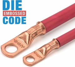 iCrimp Battery Cable Lug Crimping Tool for 8, 6, 4, 2, 1, 1/0 AWG Heavy Duty Wir