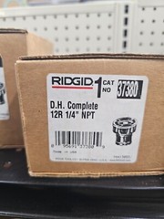 NEW Ridgid 37380 12R 1/4&Prime; NPT Die Head