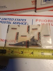 Ridgid 46175 E4957X 124 Blade w/ Screws NEW, U1