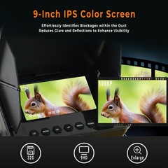 Sewer Camera 165ft/50m Borescopes Plumbing 4.3&Prime; HD Color Screen