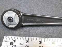 Reed Mfg Co 1/2 Rachet &ndash; Extended Handle &ndash; Fine Tooth