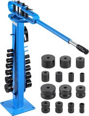 Manual Pipe Bender, Pipe Tube Bender with 14 Bending Dies, 200&deg; Heavy-Duty Tube