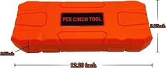 PEX Pipe Clamp Cinch Tool Kit Crimping Tool Crimper for Stainless Steel w/ Case