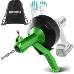 Professional Plumbing Snake &ndash; Easy Pipe Unclogging &ndash; 25ft