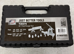 JB Industries T20275 45&deg; Flare Swage Tool Set for 1/8&ndash;3/8 in Pipe Sizes