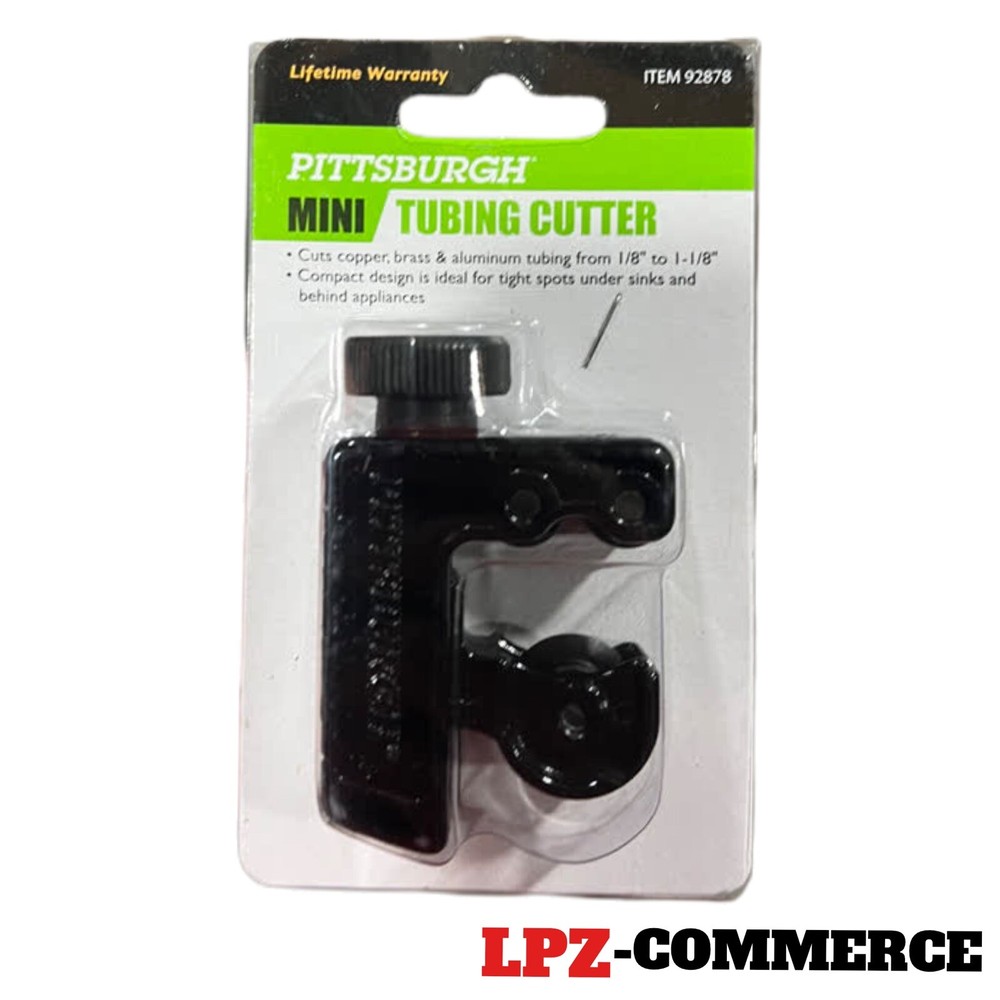 PITTSBURGH 92878 | 1/8 in. &ndash; 1-1/8 in. Mini Tubing Cutter Cuts copper brass alum