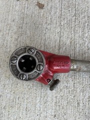 RIGID Pipe Ratcheting Threader Handle 00-R w/ One dies 1/2&rdquo;