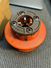 RIDGID 12-R HS-NPT-1/2 (37480) 1/2&Prime; Threader Die Head, HS RH, NPT