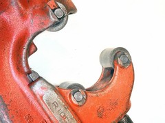 Ridgid No. 4-S Heavy Duty Pipe Cutter, 2&Prime; to 4&Prime; Pipe Used / Works Good #7