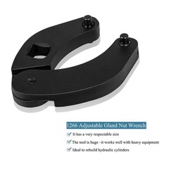 Multi-purpose Adjustable Gland Nut Wrench Drive for Construction Equipment
