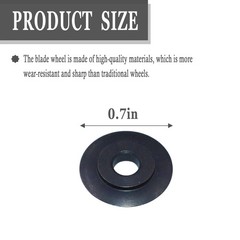 2 Pcs Replacement Wheels For RIDGID 41317 E-3469 Pipe Cutters, Cutter Wheels &hellip;