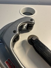 RIDGID NO.154 QUICK ACTING TUBING PIPE CUTTER 1-7/8 TO 4-1/2 OD 48 TO 116MM
