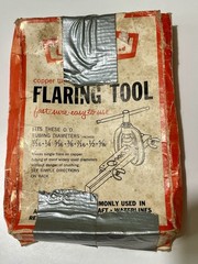 Vintage Craftsman Copper Tubing Flaring Tool 9-55371 USA Made With Box 3/16-5/8