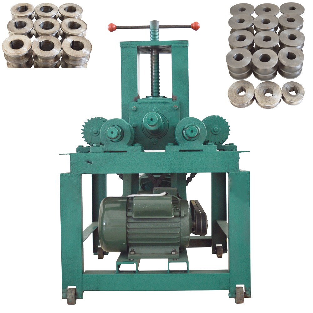 220V Electric Pipe Bender Square Pipe Round Pipe Bending Machine 2.2KW
