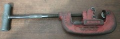 Ridgid No. 1 & 2 Heavy Duty 1/8&Prime; to 2&Prime; Inch Pipe Cutter Rigid Cleaned Oiled