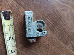 Vintage Ridge Tool co. No. 104 mini pipe cutter