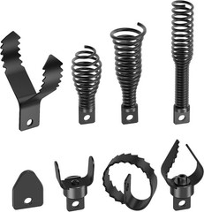 Drill Attachments,8-Piece Drain Cleaner Combination Cutter Heads