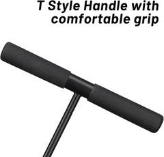 Metal Soil Probe Rod &ndash; Septic Tank Locator Tool with T Handle,32-48 Inch Adju