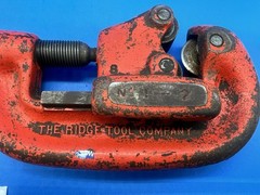 RIDGID 1A Heavy Duty No. 1-2 Pipe Cutter 1/8 in To 1 1/4&rdquo; USA
