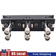 3-Station Roller for Bending Metal Roofing Materials at 0-90&deg; Angle 1/2-5&Prime; Range
