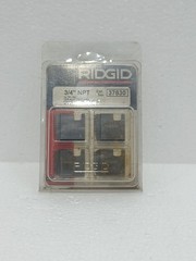 RIDGID 37830 3/4&Prime; NPT PIPE THREADER DIE SET FOR OO-R 11-R 12-R THREADER NEW