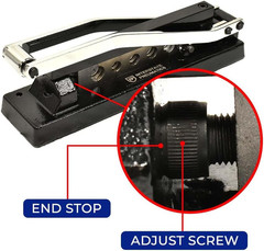 H8-KIT1 Heavy-Duty Bench Crimper (H8) with Ferrules (50PK) 0.718 Inch ID X 1 Inc