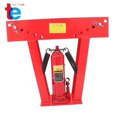 12 Ton Manual Hydraulic Tubing Bender With 6 Dies Copper Exhaust Pipe Bender