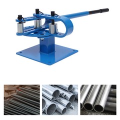 7 Dies Manual Pipe Bender Metal Tube Rod Bending Tool+44 Inch Telescopic Handle