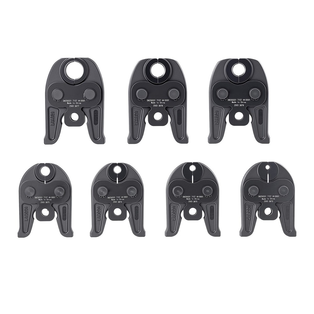 Uimoso Press Jaws Set 7PCS 1/4&Prime; to 1-1/8&Prime; for 32KN Standard Press Tools