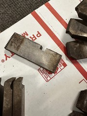 Ridgid Universal Pipe Dies 1-2, 1/4-3/8, 1/2-3/4, 1/4-20, 5/16-18